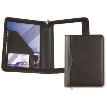 Houghton A5 Zipped Conference Folder