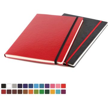 Belluno A4 Casebound Notebook With Elastic Strap