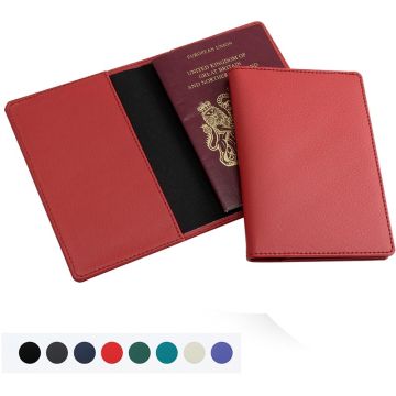 Recycled Eleather Passport Wallet