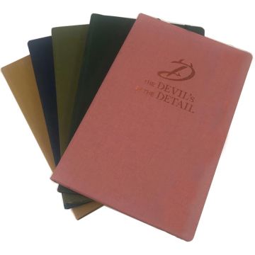 Brillianta Linen A5 Casebound Notebook