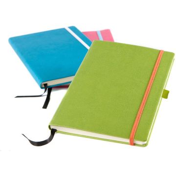 Belluno A5 Casebound Notebook With Elastic Strap & Pen Loop