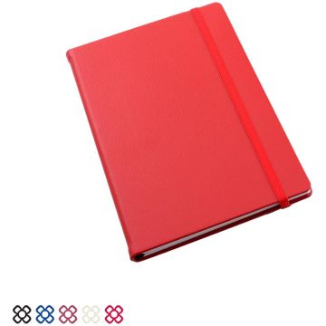 Recycled Como Pocket Casebound Notebook With Elastic Strap