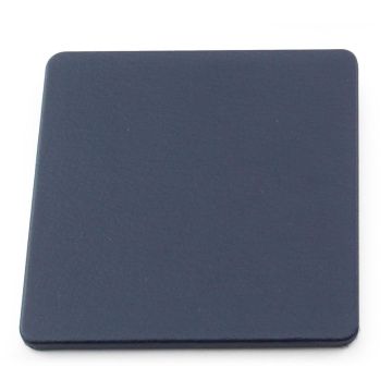 Recycled Eleather Square Stitched Coaster