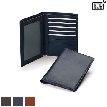 Sandringham Nappa Leather Deluxe RFID Passport Wallet 