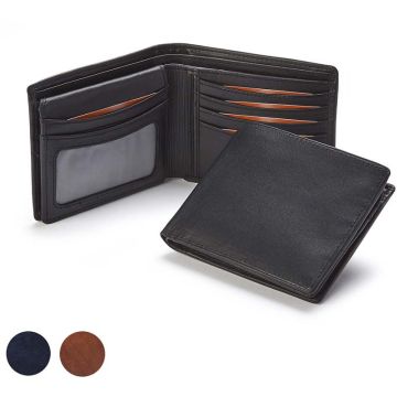Accent Sandringham Nappa Leather Deluxe Billfold Wallet