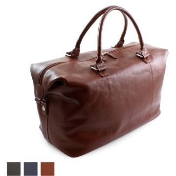 Sandringham Nappa Leather Weekender Bag 