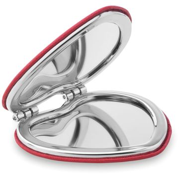 Glow Heart PU Mirror