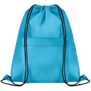 Pocket Shoop Large Drawstring Bag