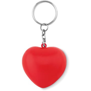 Lovy Ring Keyring With PU Heart