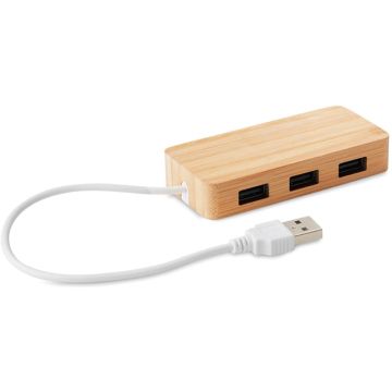 Vina Bamboo USB 3 Ports Hub