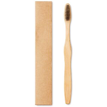 Dentobrush Bamboo Toothbrush In Kraft Box