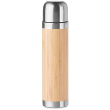 Chan Bamboo Double Wall Bamboo Cover Flask