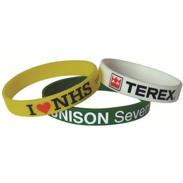 Printed Silicone Wristband