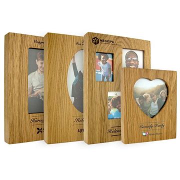 Large Oak Picture Frame With Full Colour Print