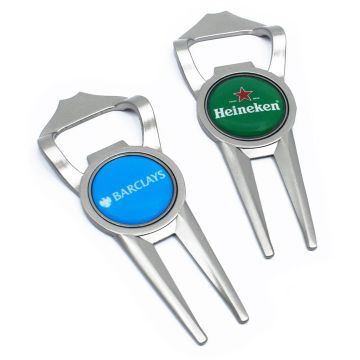 Geo Bottle Opener (Golf Divot Repair Tool And Bottle Opener In 1)