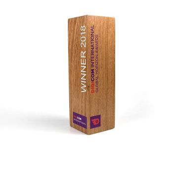 Real Wood Column Award - Small