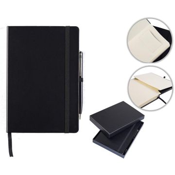 Houghton A5 Casebound Notebook With Pen & Box
