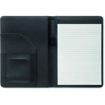 A5 Portfolio 300D RPET - Black - item picture front