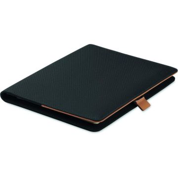 A5 RPET Conference Folder - Black - item picture front