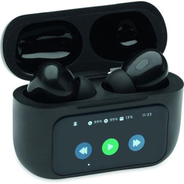 ABS TWS Earbuds - Black - item picture front