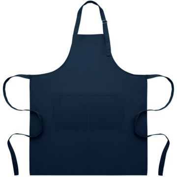 Adjustable Kitchen Apron - Blue - item picture front