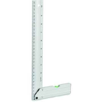 Aluminium Level Ruler 30 cm - Silver - item picture front