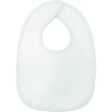 Baby Bib In Cotton - White - item picture front