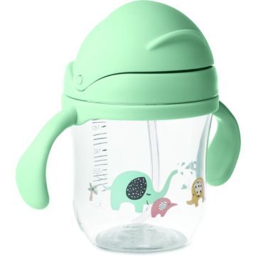 Baby Sippy Cup In Tritan. - Mint Green - item picture front