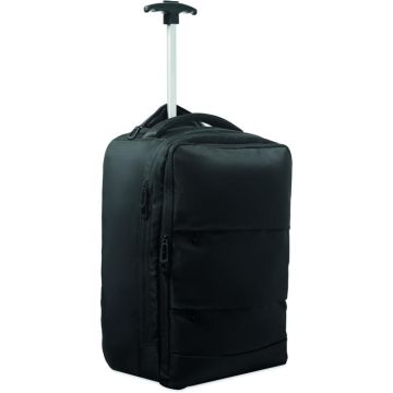 Backpack Trolley In 290T RPET - Black - item picture front