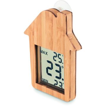 Bamboo Weather Station - Wood - item picture front