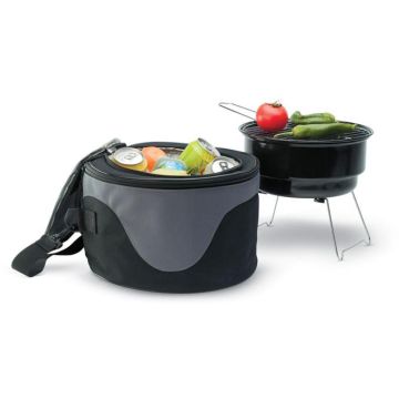 Barbecue Cooler Bag - Black - item picture front