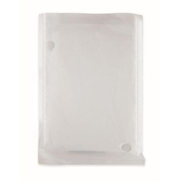 Biodegradable Poncho And Bag - Transparent - item picture front