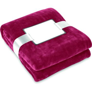 Blanket Flannel - Burgundy - item picture front
