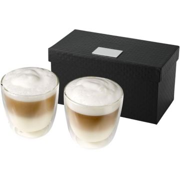 Boda 2-Piece Glass Coffee Cup Set - Transparent - image main