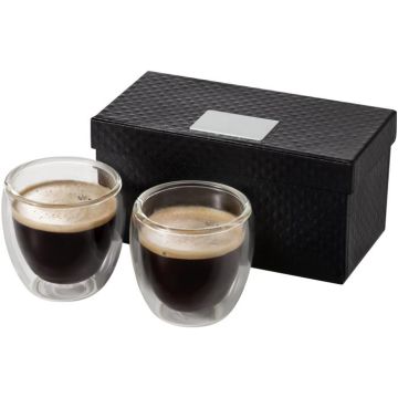 Boda 2-Piece Glass Espresso Cup Set - Transparent - image main