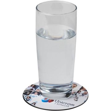Brite-Mat Round Coaster - Black - image main