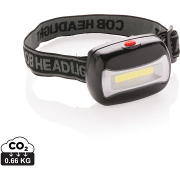 COB Head Torch - black - main image