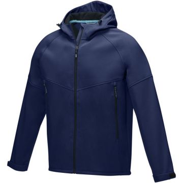 Coltan Men's GRS Recycled Softshell Jacket - Navy, XL - image main