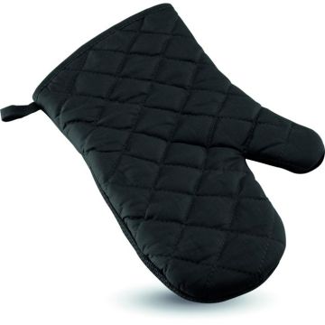 Cotton Oven Glove - Black - item picture front