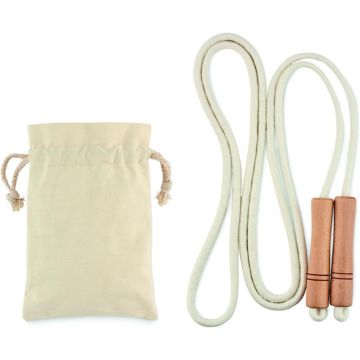 Cotton Skipping Rope - Beige - item picture front