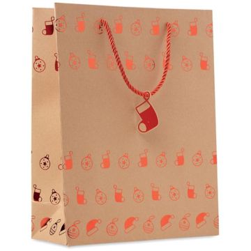Sparkle Gift Paper Bag With Pattern