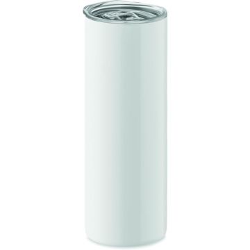 Double Wall Sublimation Tumbler - White - item picture front
