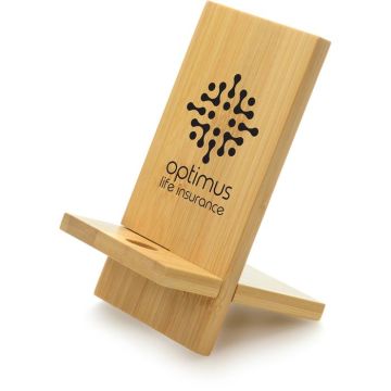 Dylan Phone Stand - Natural, 140 x 90 x 80 mm - main image