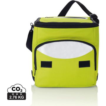 Foldable Cooler Bag - green, silver - main image