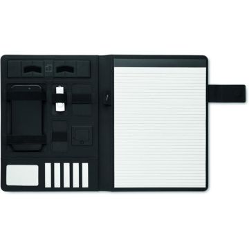 Folder W/Powerbank 2500mAh 15W - Black - item picture front