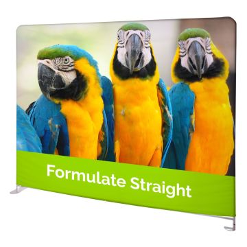 Formulate Straight - Fabric Display Video Call Backwalls