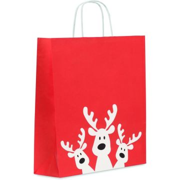 Gift Paper Bag Large - Red - item picture front