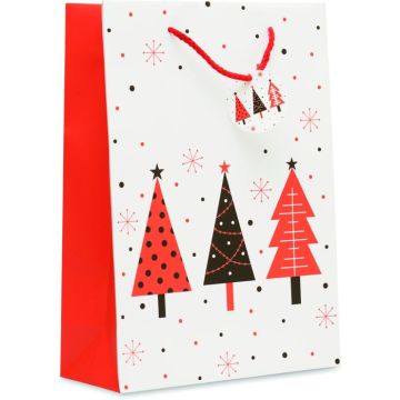 Gift Paper Bag Large - White - item picture front