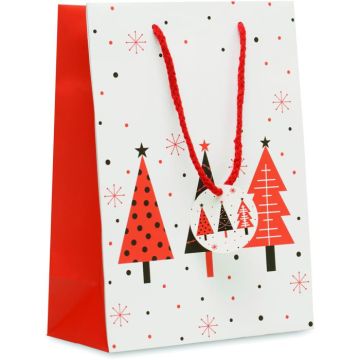 Gift Paper Bag Medium - White - item picture front