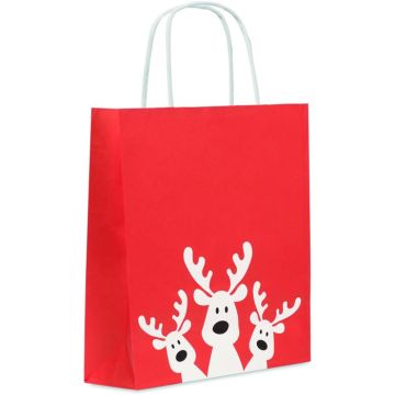 Gift Paper Bag Small - Red - item picture front